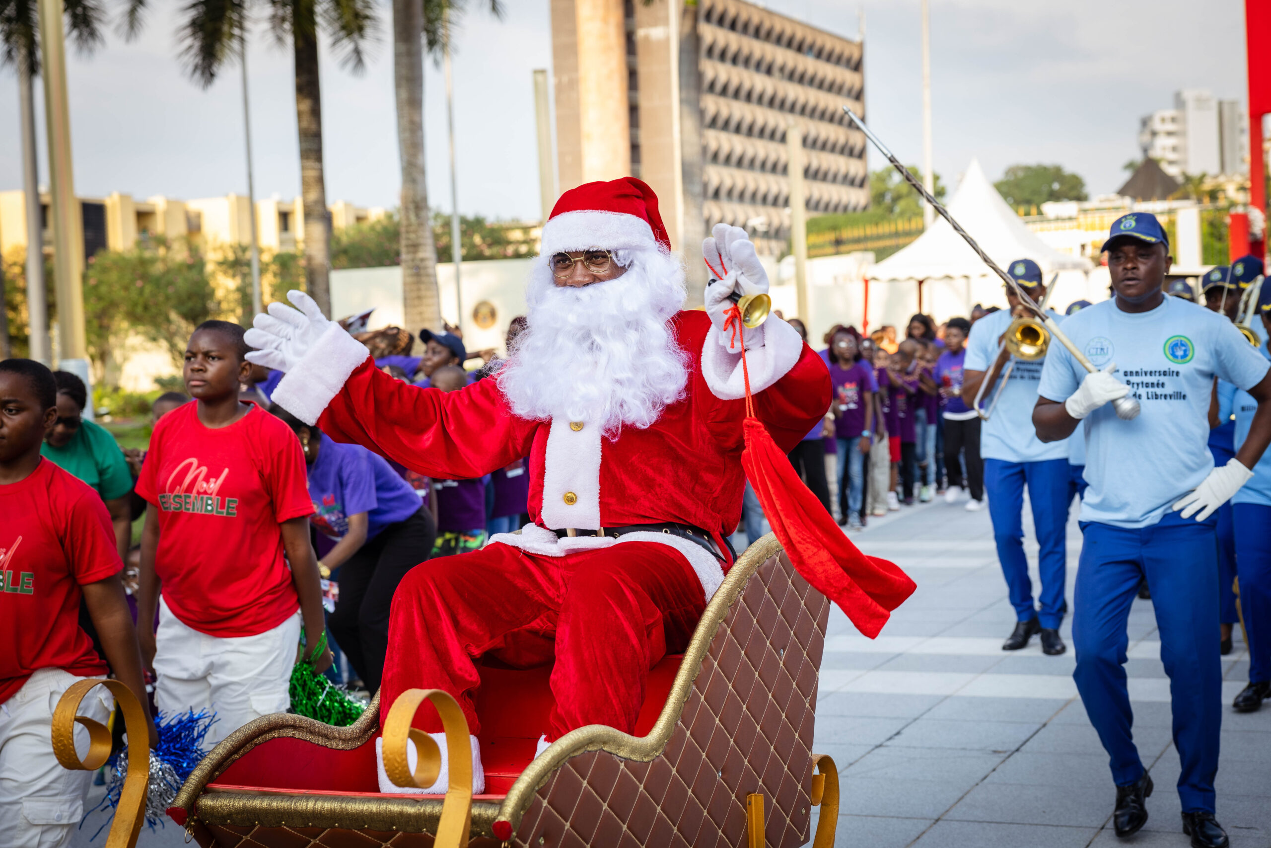 Un Noël mémorable pour les enfants du Gabon